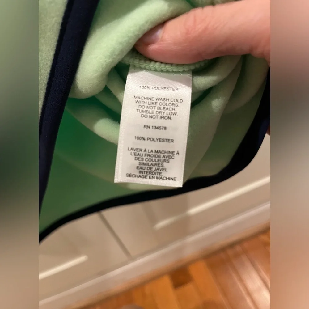 Vineyard Vines Bright Green Quarter Zip Fleece